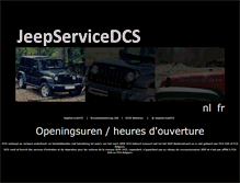 Tablet Screenshot of jeepservice.be